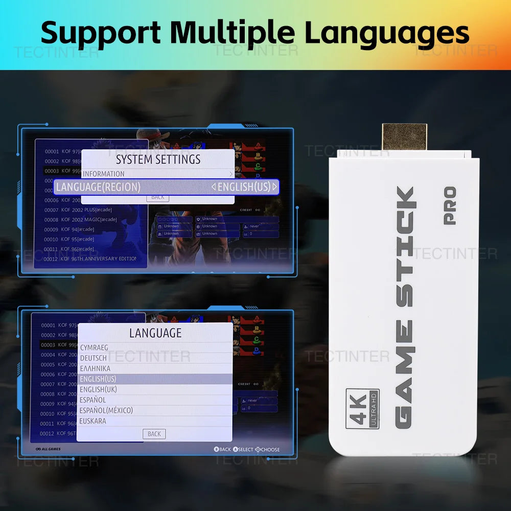 M15 Game Stick 4K Mini Retro Video Game